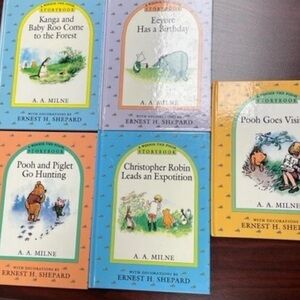 Vintage Winnie the Pooh Book Set of 5 – Milne/Shepard Dutton Editions | Classic